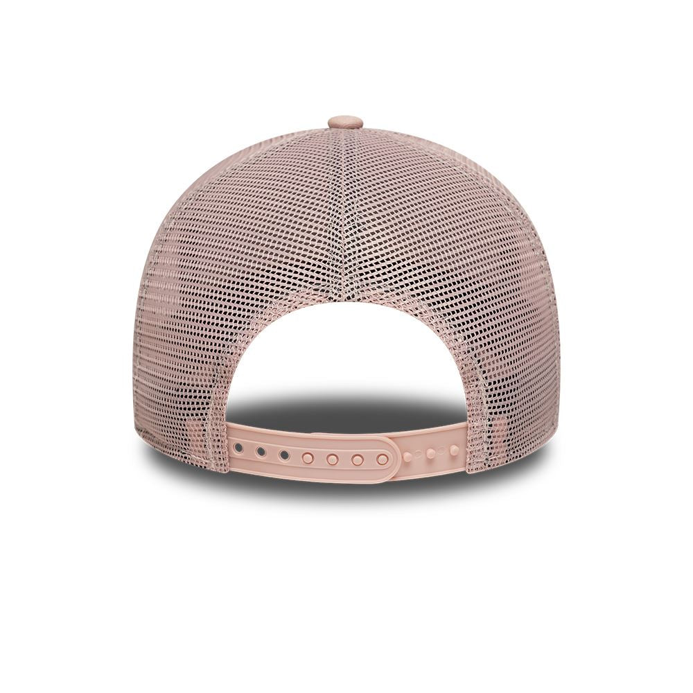 LA Dodgers MLB Outline Pastel Pink 9FORTY E-Frame Trucker Adjustable Cap