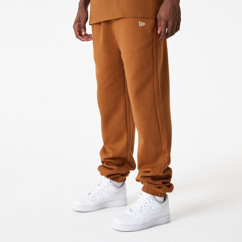 New Era Mens League Essential Jogger ~ LA Dodgers  brown