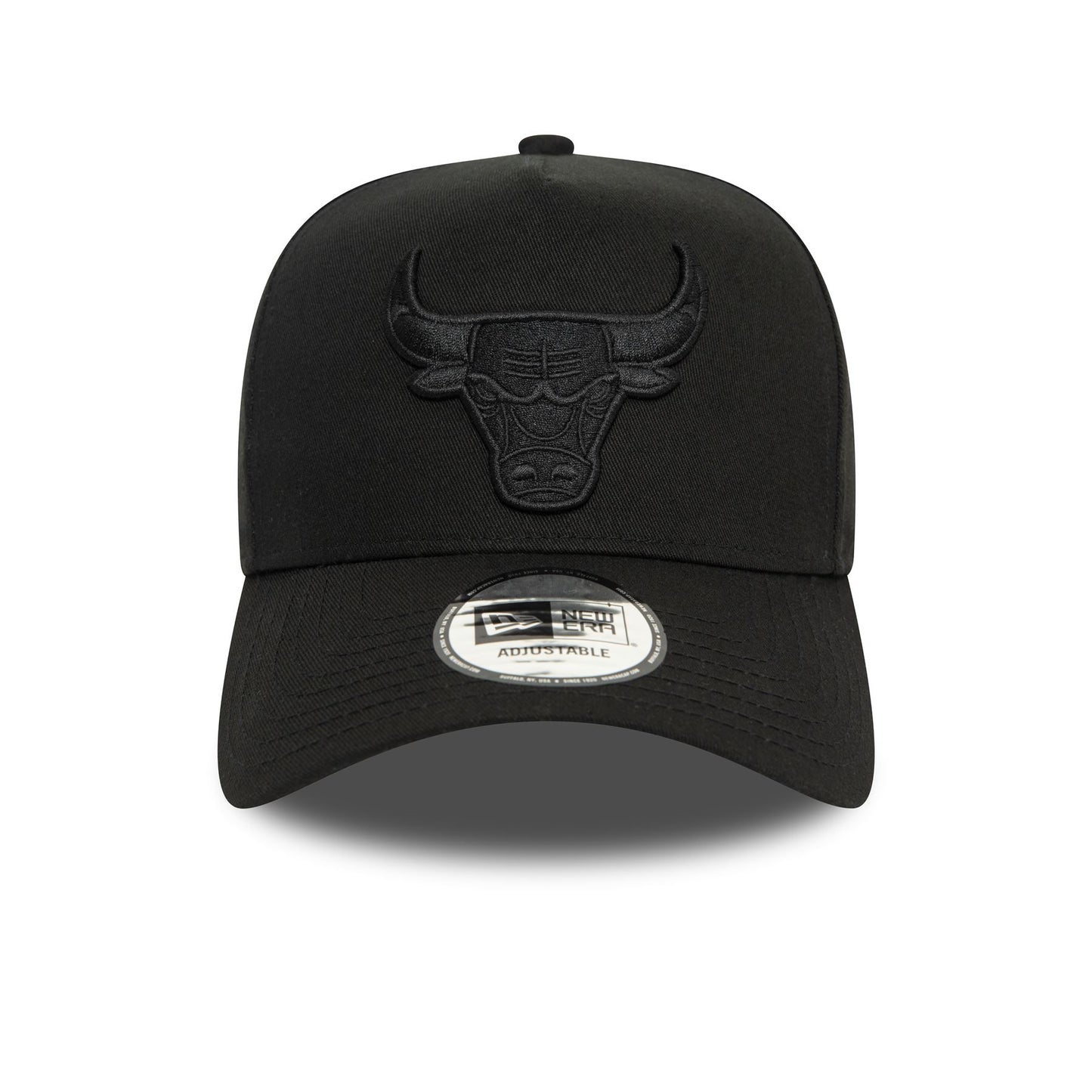 New Era Mens Monochrome EFrame Cap ~ Chicago Bulls black