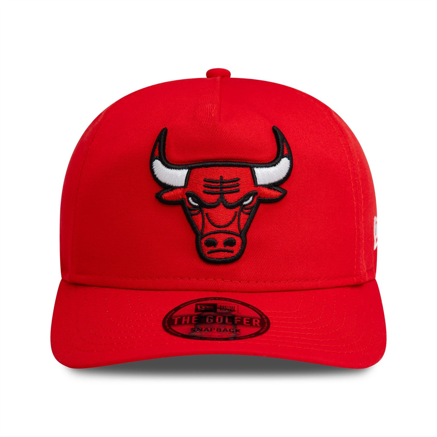 Chicago Bulls Washed Golfer Adjustable Black Cap