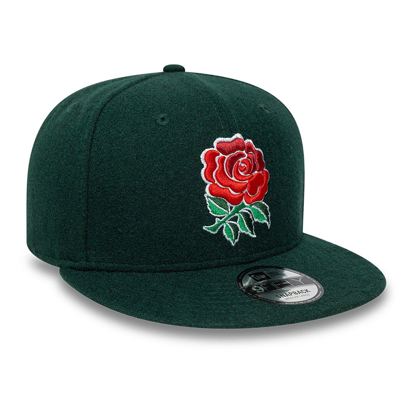 New Era Mens Melton Wool Official England RFU 9Fifty Cap