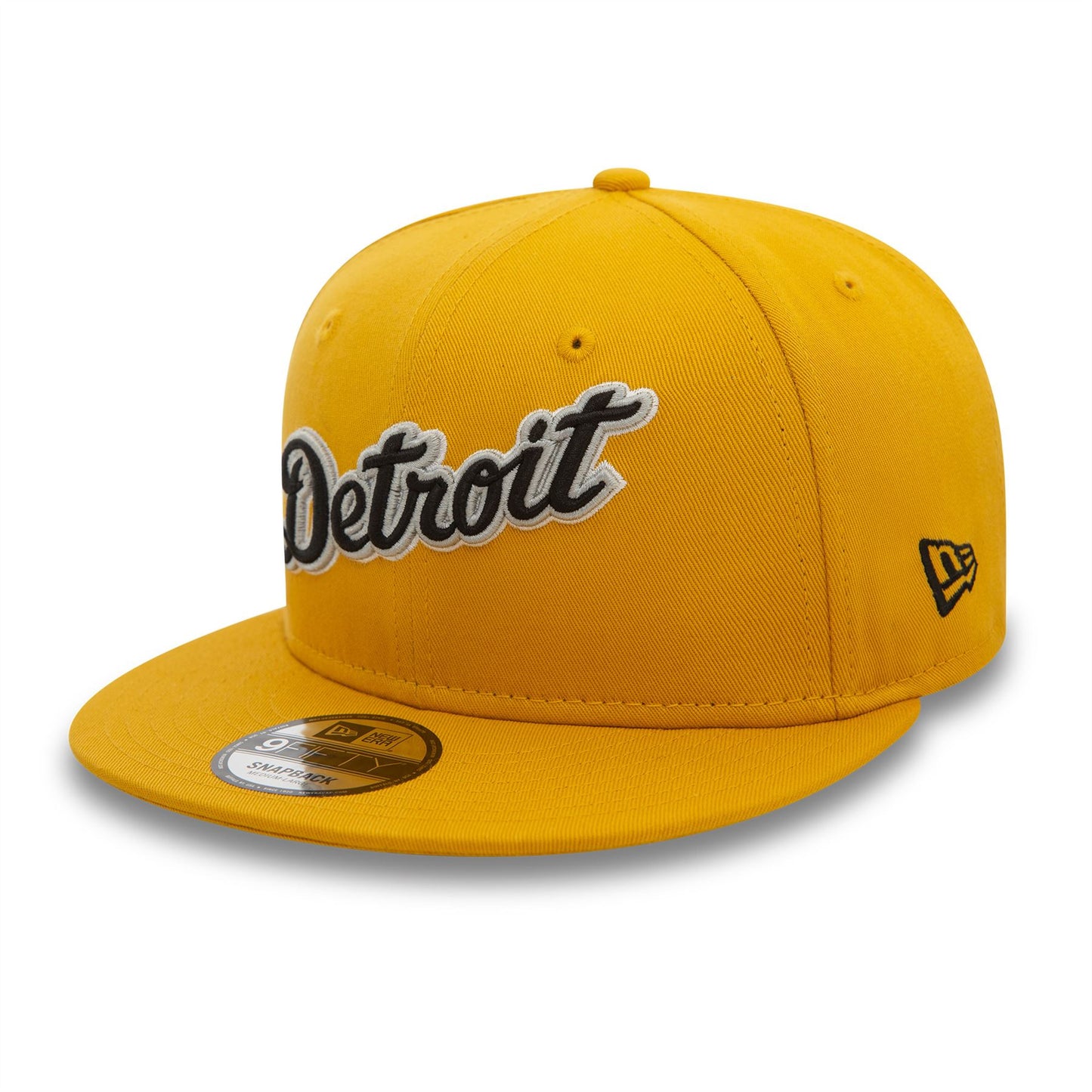 Detroit Tigers Wordmark Patch Dark Yellow 9FIFTY Cap