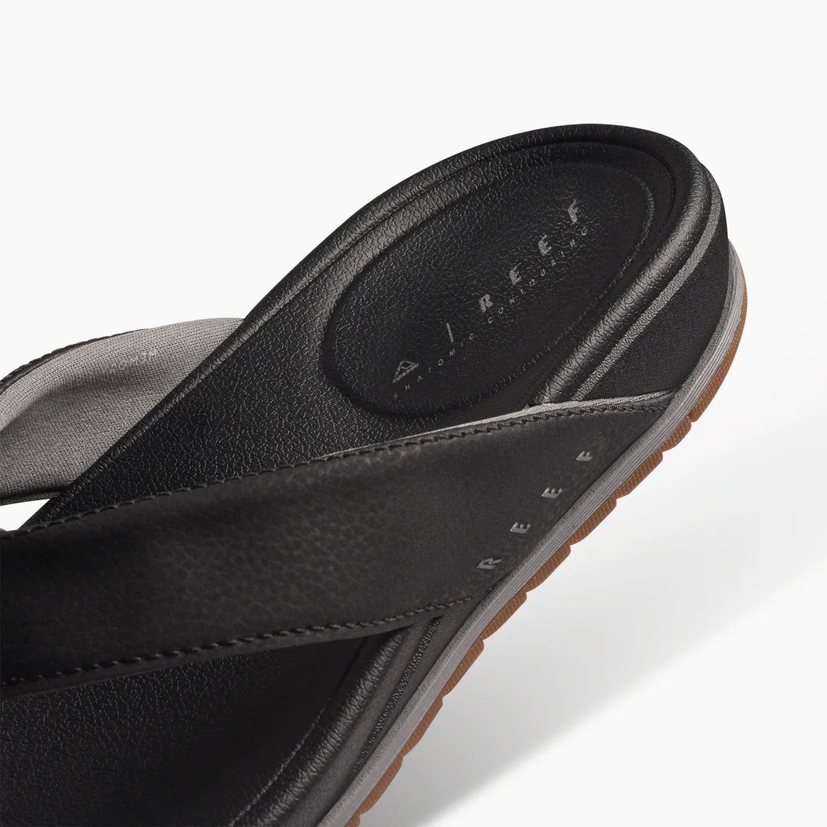 Reef Mens Sandals ~ Cushion Bonzer black gum