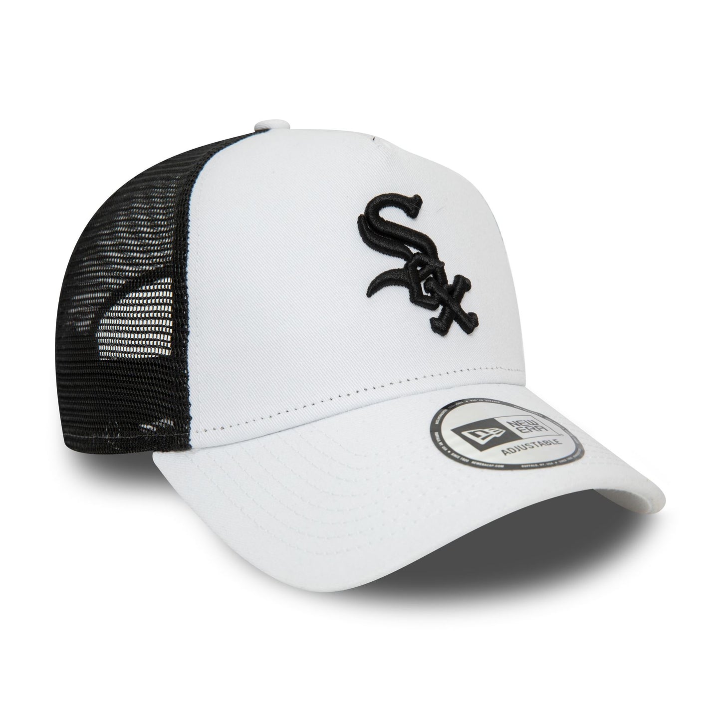New Era Mens League Essential Trucker Cap ~ Chicago White Sox white