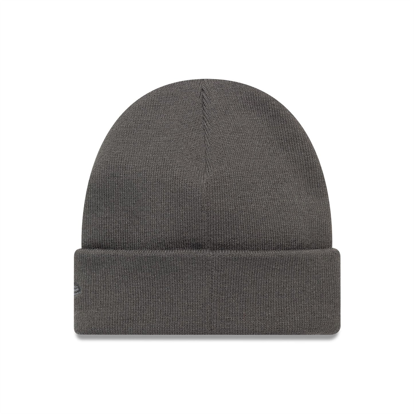 LA Lakers NBA Mini Logo Cuff Knit Beanie Hat Dark Grey