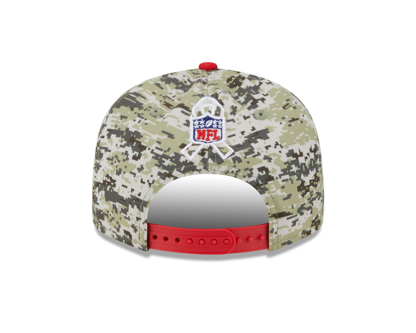 New Era Mens NFL Salute To Service Snapback 9Fifty Cap ~ 'Kansas City Chiefs' camo