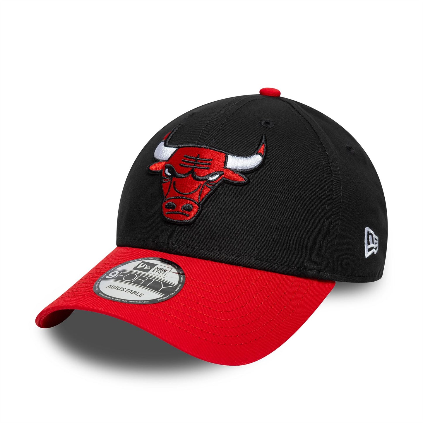 Chicago Bulls NBA Side Patch Black 9FORTY Adjustable Cap