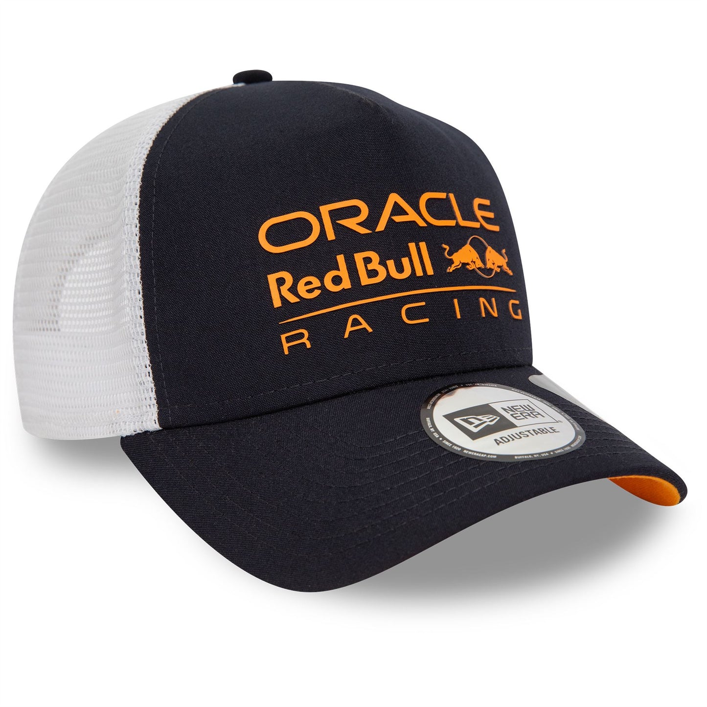 New Era Mens Sustainable E Frame Trucker Cap ~ Oracle Red Bull F1 Racing navy