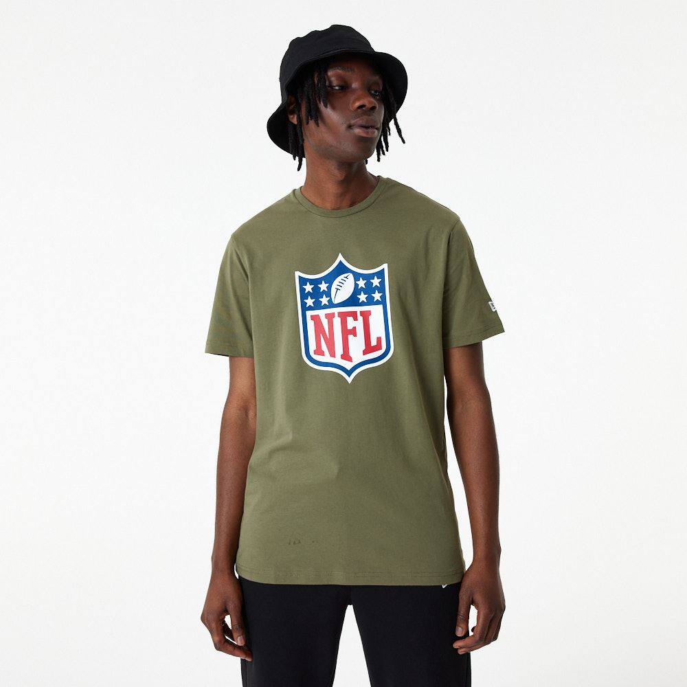 New Era Mens NFL Shield Graphic T-Shirt ~ NFL Olive