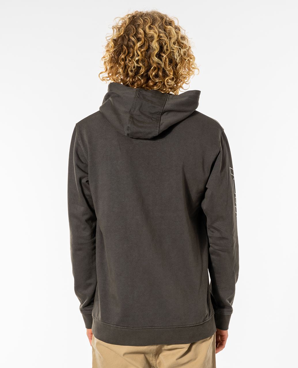 Rip Curl Surfers Hood Fleece~ Originals washed black