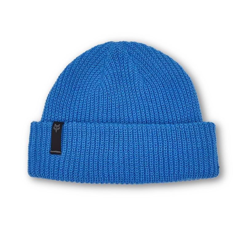 Fox Racing Throttle Blue Bobble Mens Knitted Beanie
