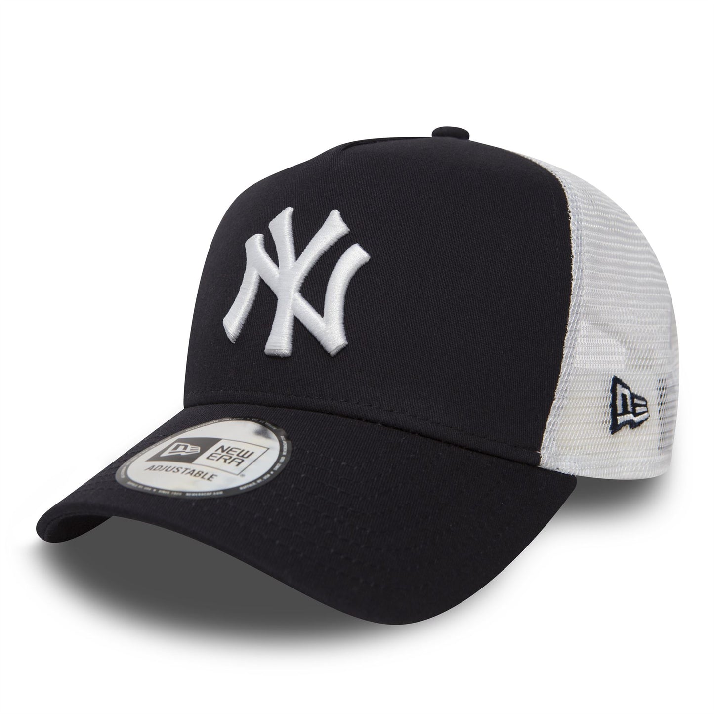New Era Men's Snapback Trucker Cap ~ New York Yankees navy/white