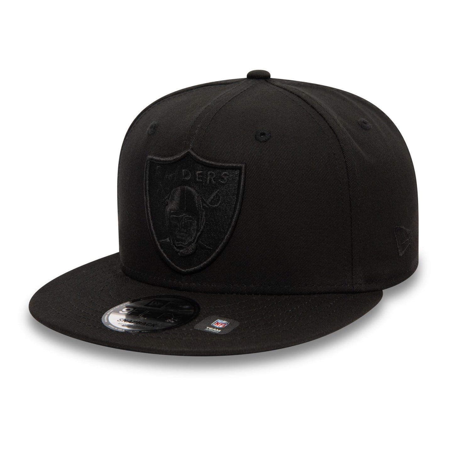 New Era Mens Monochrome 9Fifty Cap ~ Las Vegas Raiders black