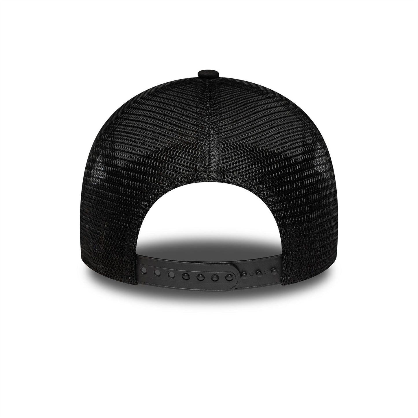 New York Yankees Womens MLB Metallic Black 9FORTY A-Frame Trucker Adjustable Cap