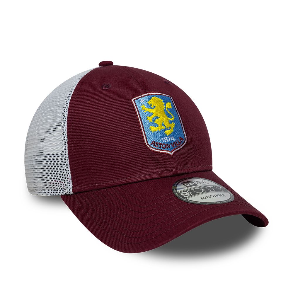 Aston Villa league 9Forty Adjustable Trucker Cap