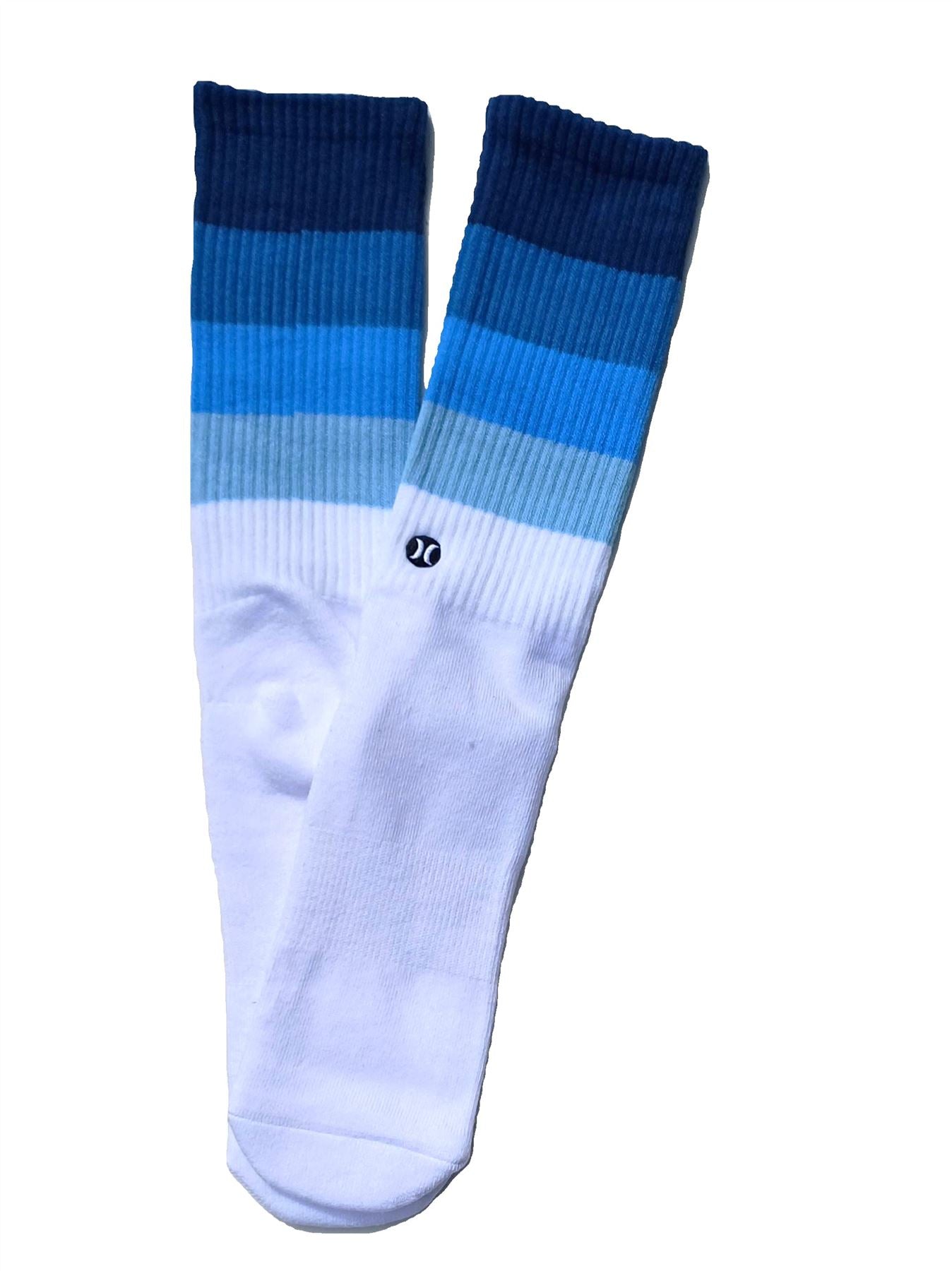 Hurley H2OCrew Socks Dri Stripe UK10-13 White