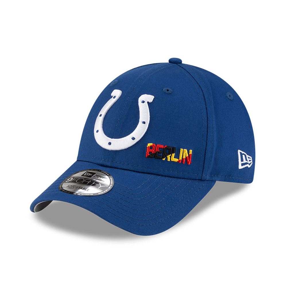 Indianapolis Colts NFL Berlin Games 9FORTY Adjustable Cap Blue