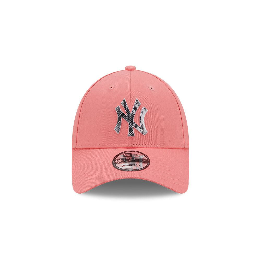 New Era Men's Adjustable Infill 9Forty Cap ~ New York Yankees pink