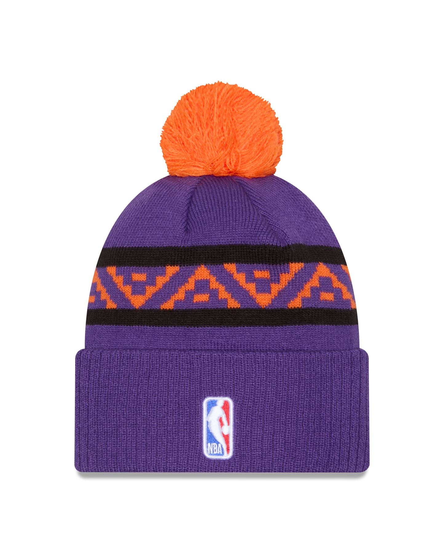 Phoenix Suns Knitted New Era Bobble Cuff Beanie