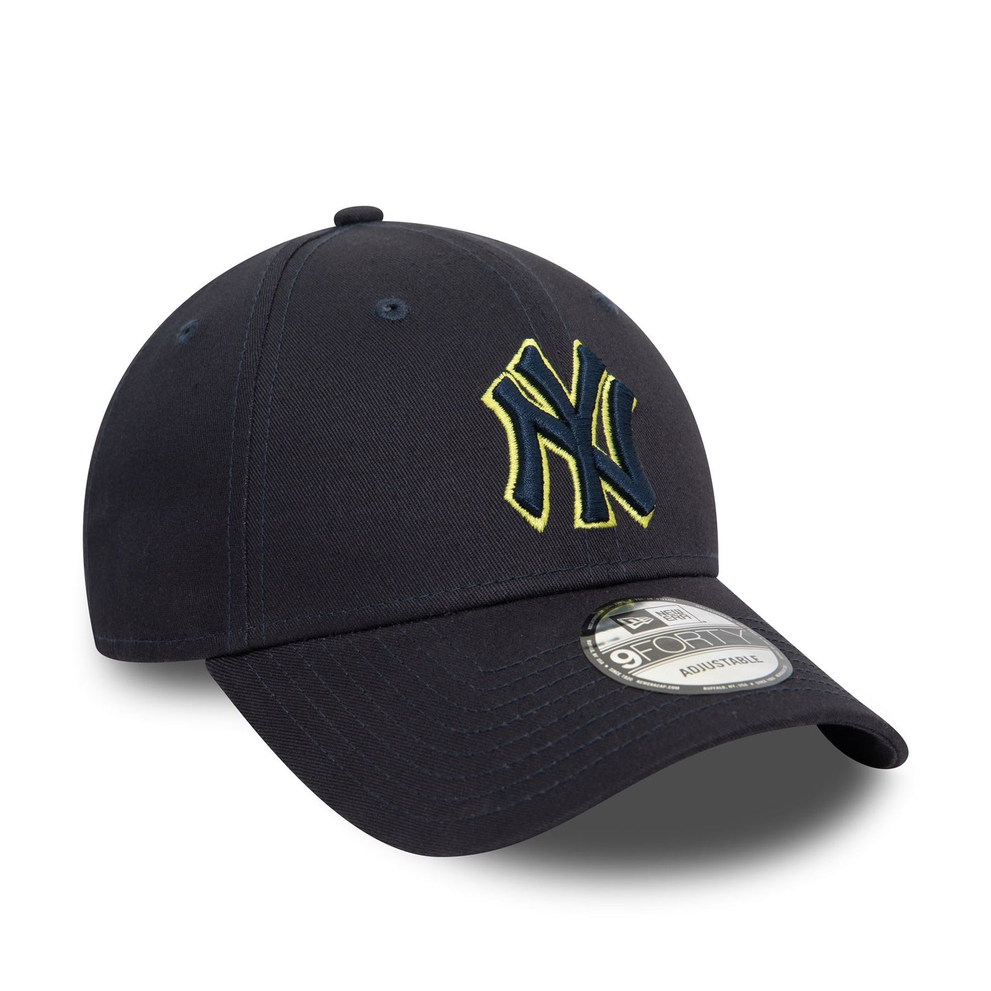 "New York Yankees" Team Outline Navy New Era 9Forty Cap