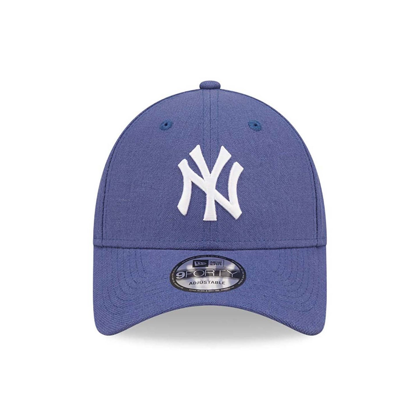 New Era Mens 9Forty Linen Cap ~ New York Yankees Blue