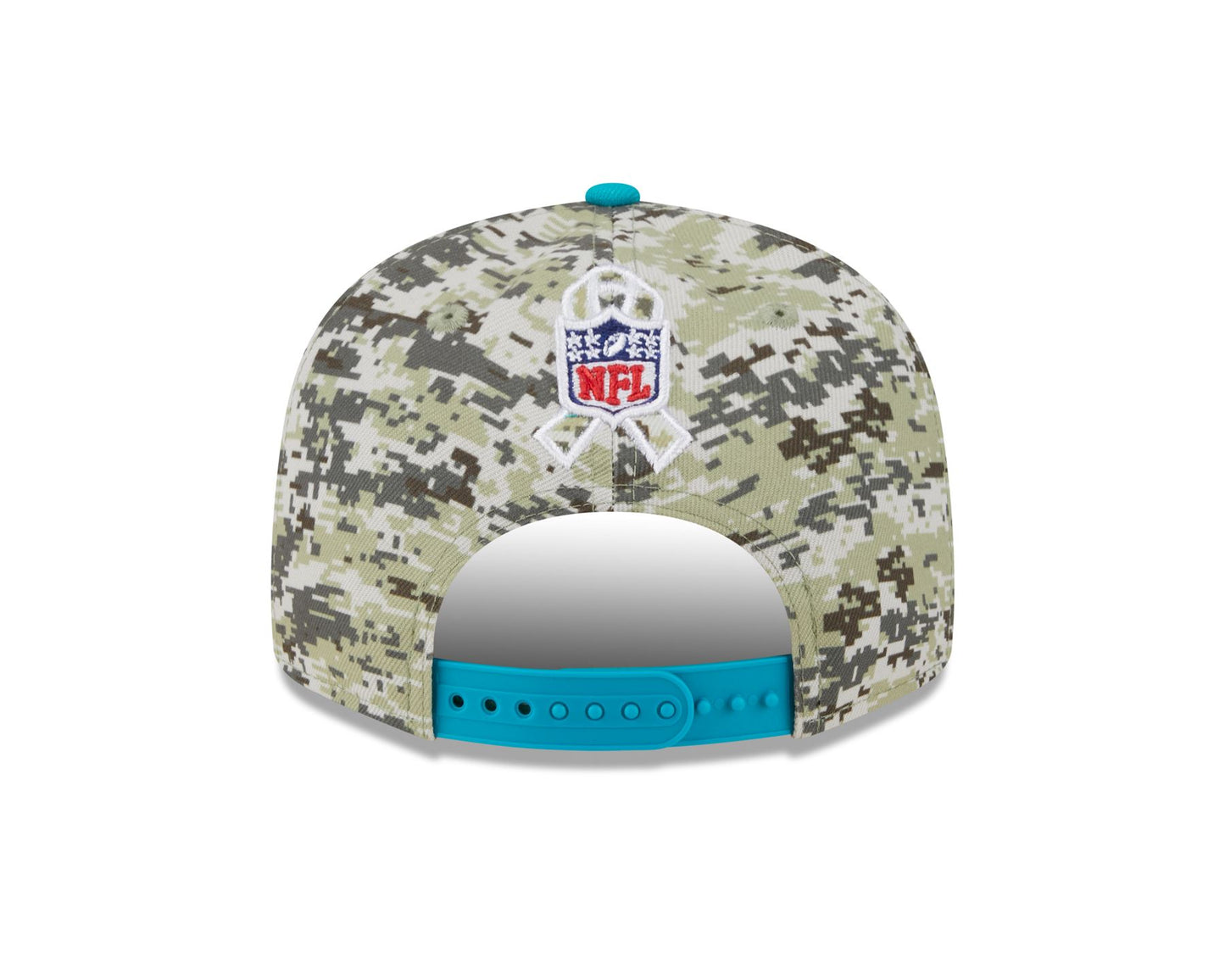 New Era Mens NFL Salute To Service Snapback 9Fifty Cap ~ 'Miami Dolphins' camo