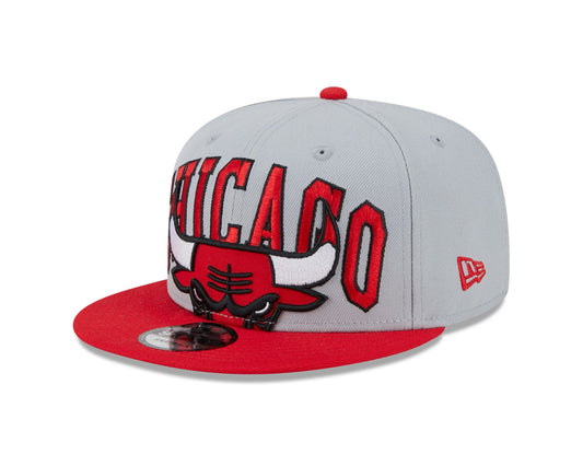 New Era Mens NBA Authentics 9Fifty Cap ~ Chicago Bulls Tip-Off grey