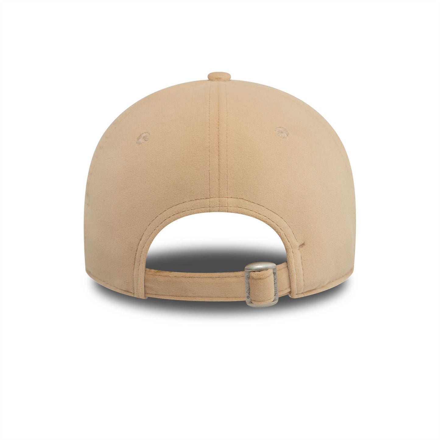 LA Dodgers Womens Velour Diamante Light Beige 9FORTY Adjustable Cap