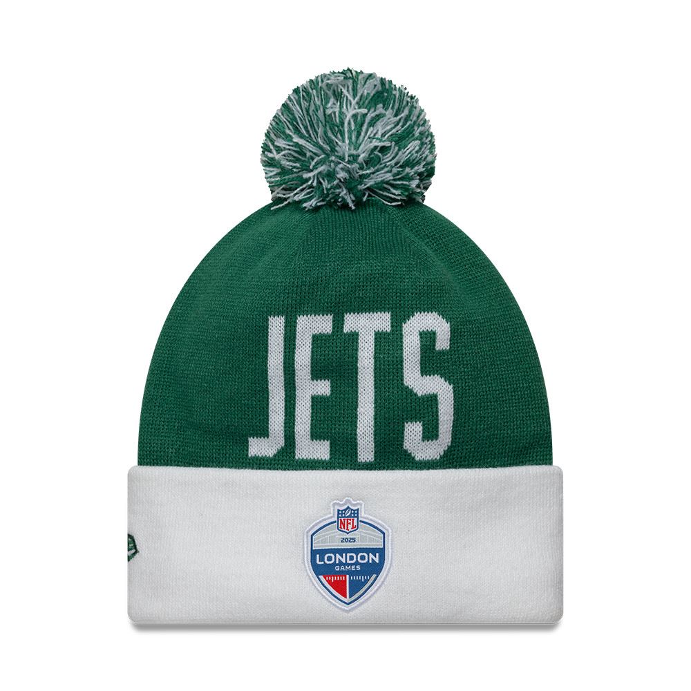 New York Jets NFL London Games Cuff Knit Beanie Green