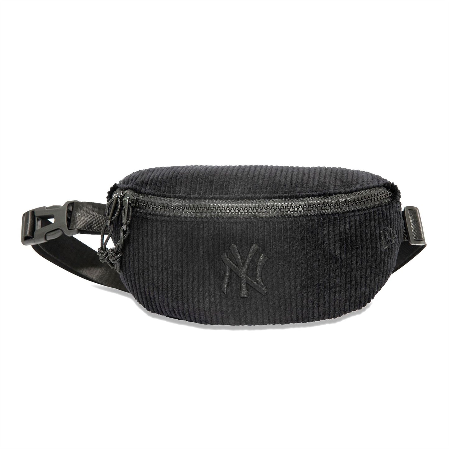 New York Yankees Tonal Cord Black Waist Bag