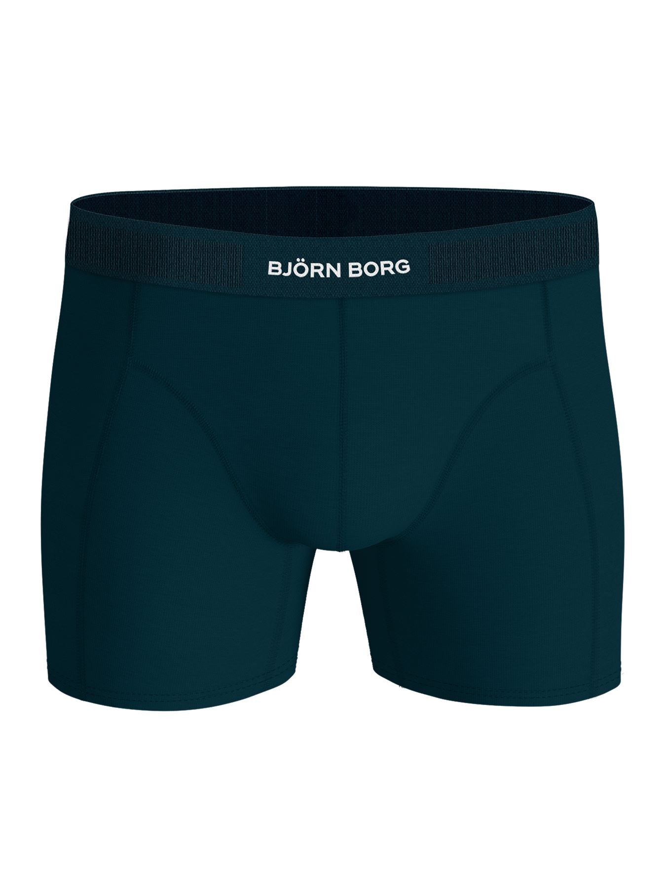 Björn Borg  3 Pack Organic Cotton Stretch Black Boxer Shorts