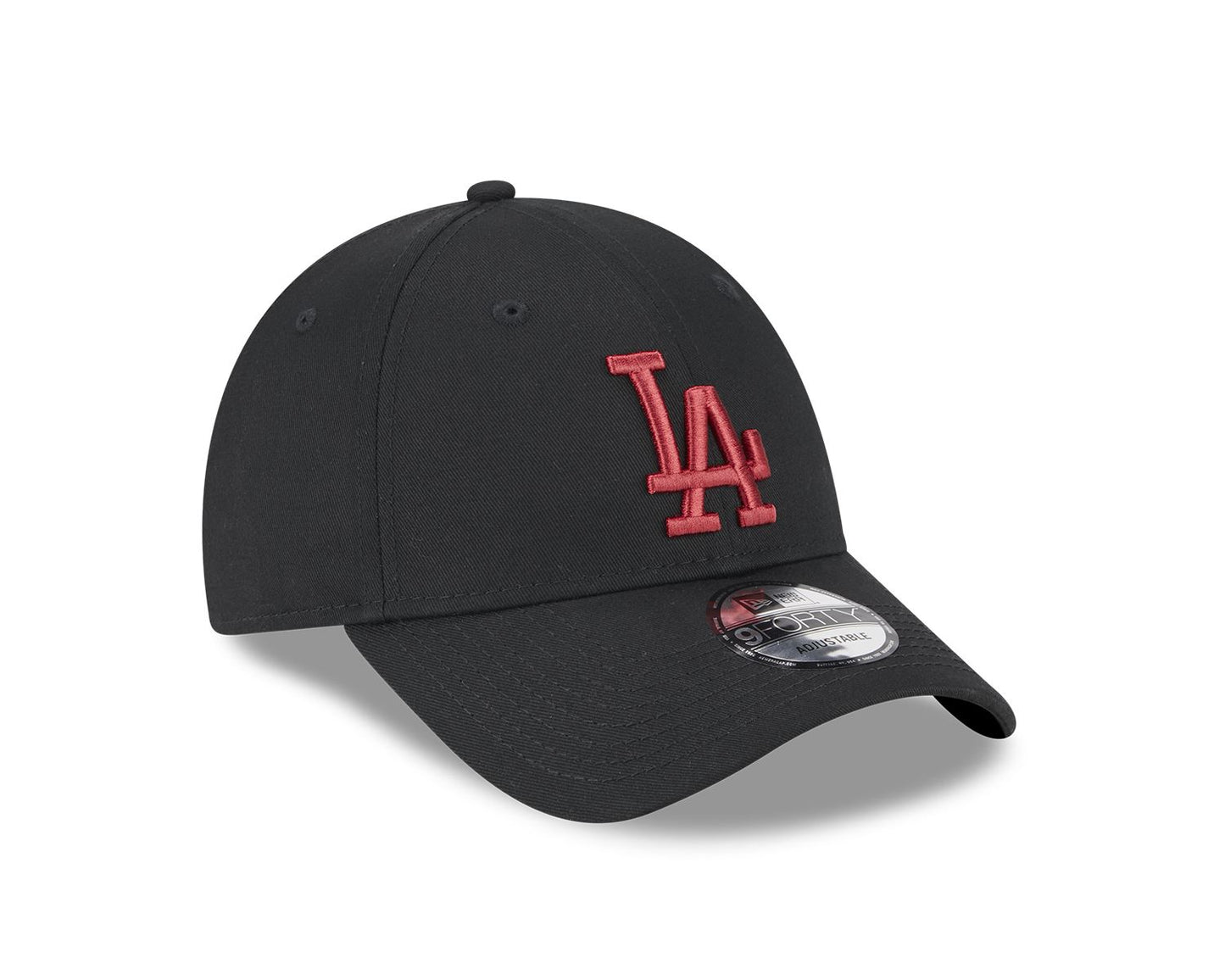 New Era Mens League Essential 940 Adjustable Cap ~ LA Dodgers black