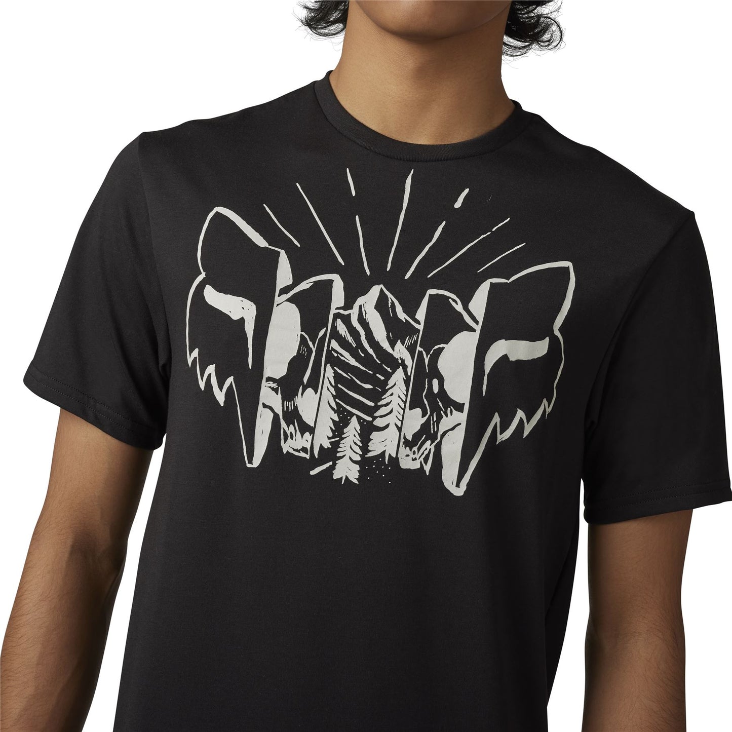 Fox Racing Mens SS Tech T-Shirt ~ The Format Black