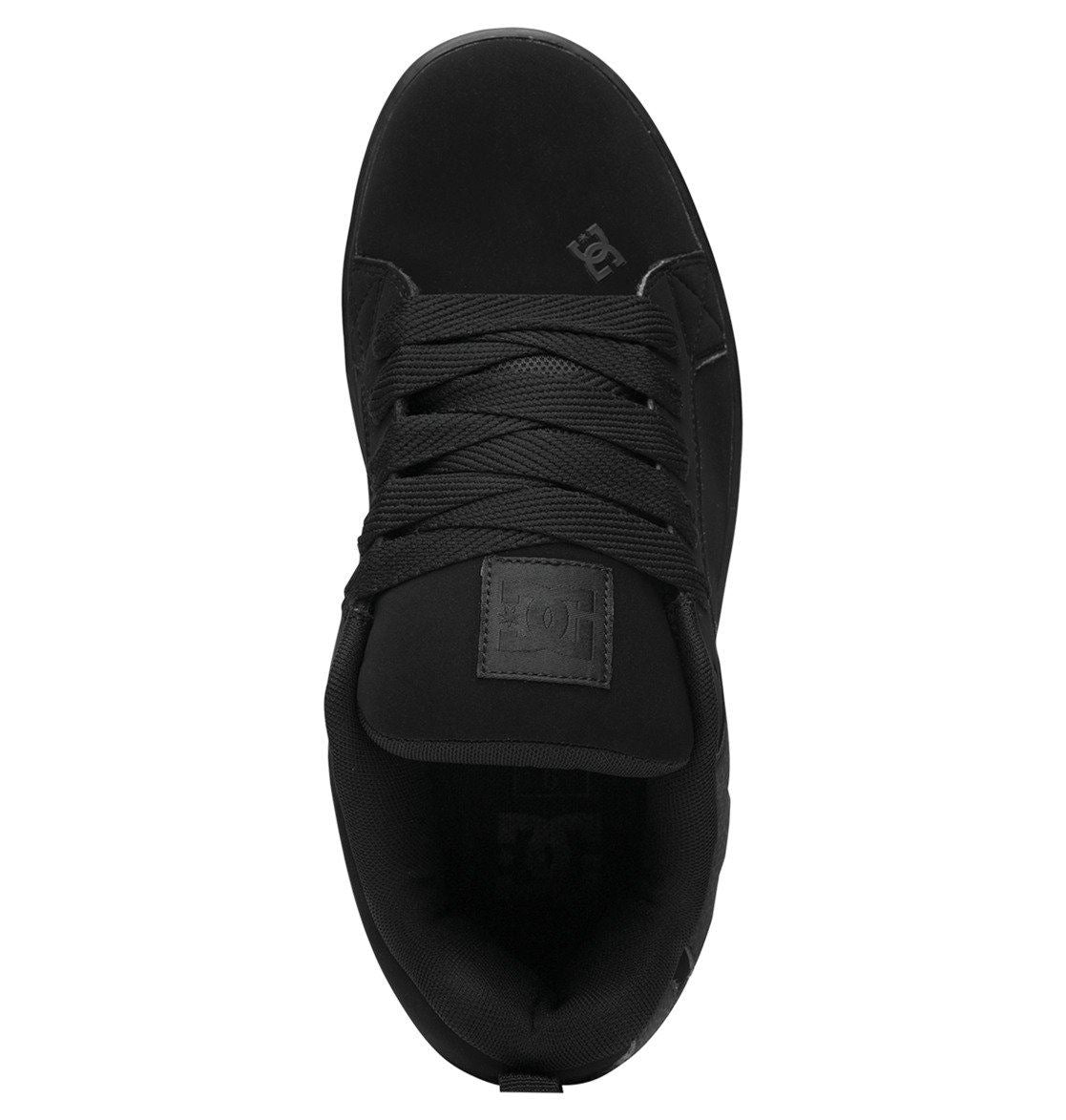 DC Shoes Leather Court Graffik Shoes Men Black