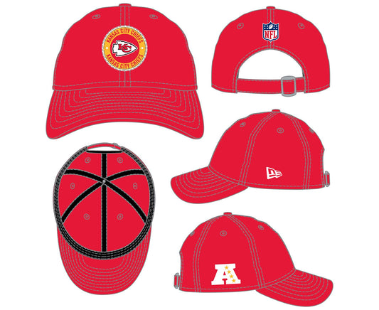 New Era Mens NFL24 9Twenty Kansas City Chiefs Cap