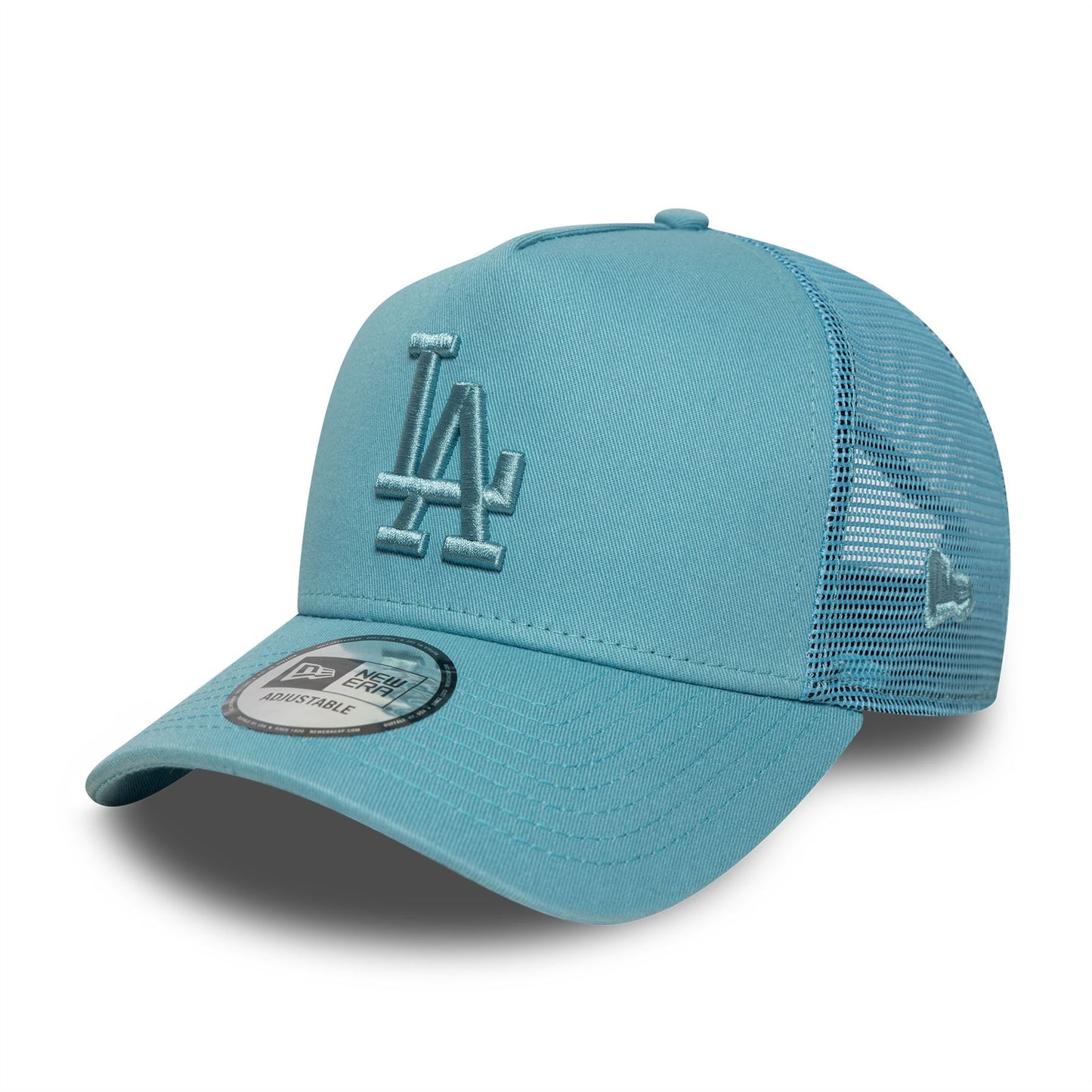 LA Dodgers League Essential Pastel Blue 9FORTY A-Frame Trucker Adjustable Cap