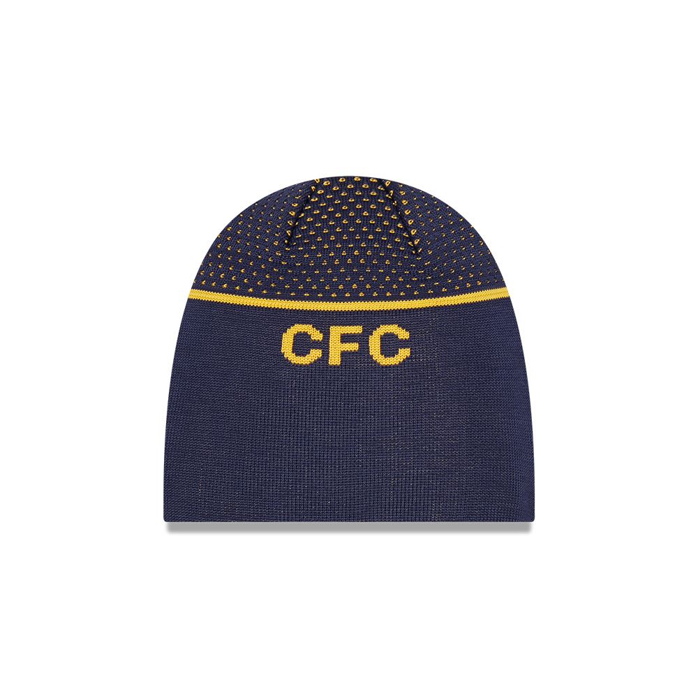 New Era Men's Engineered Skull Beanie ~ Chelsea FC Navy