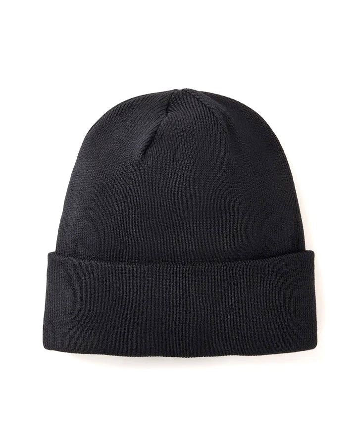 Rip Curl Rib Knit Cuff Primitive Tall Black Beanie