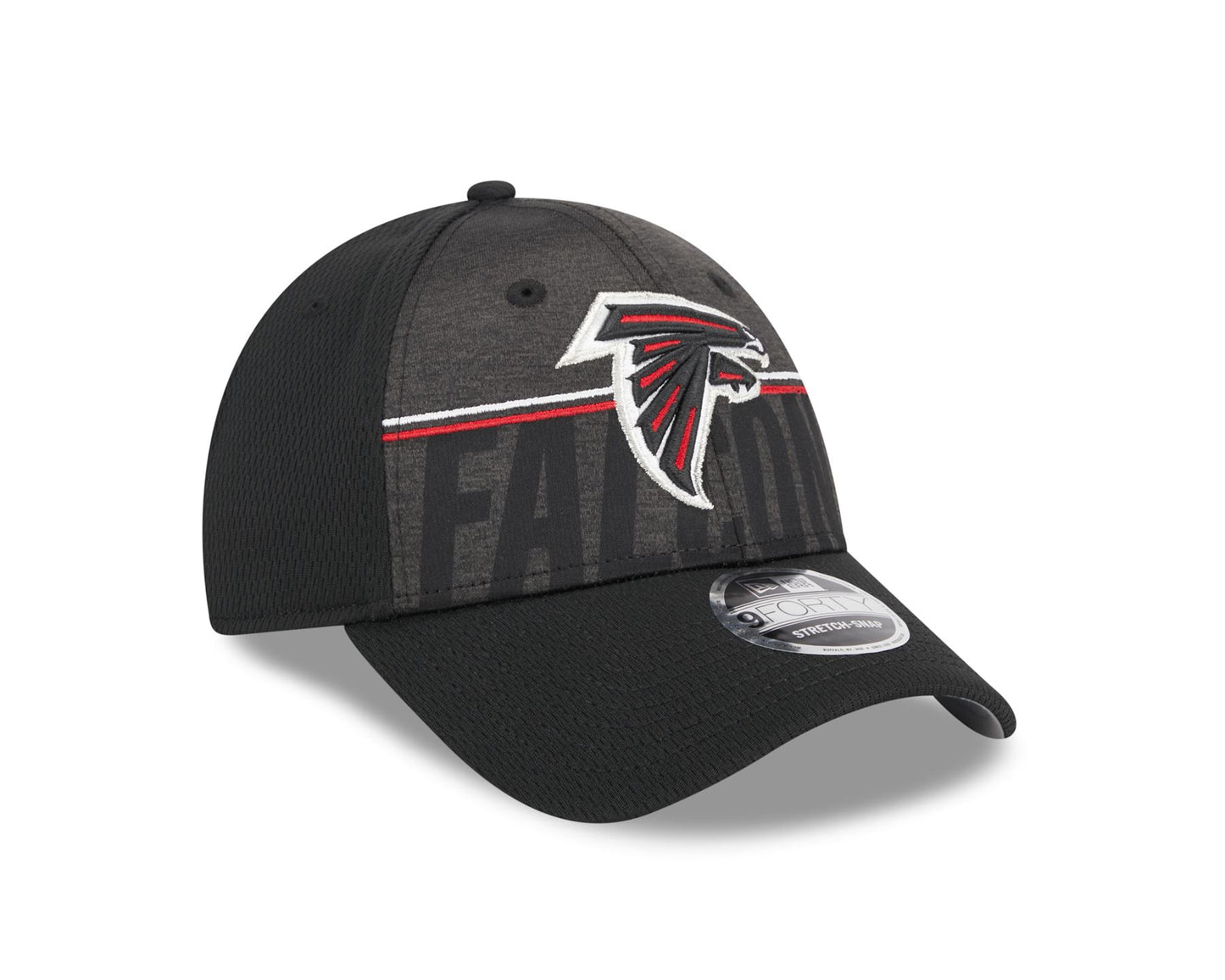 New Era Mens 940SS NFL Training Adjustable Cap ~ Atlanta Falcons Black