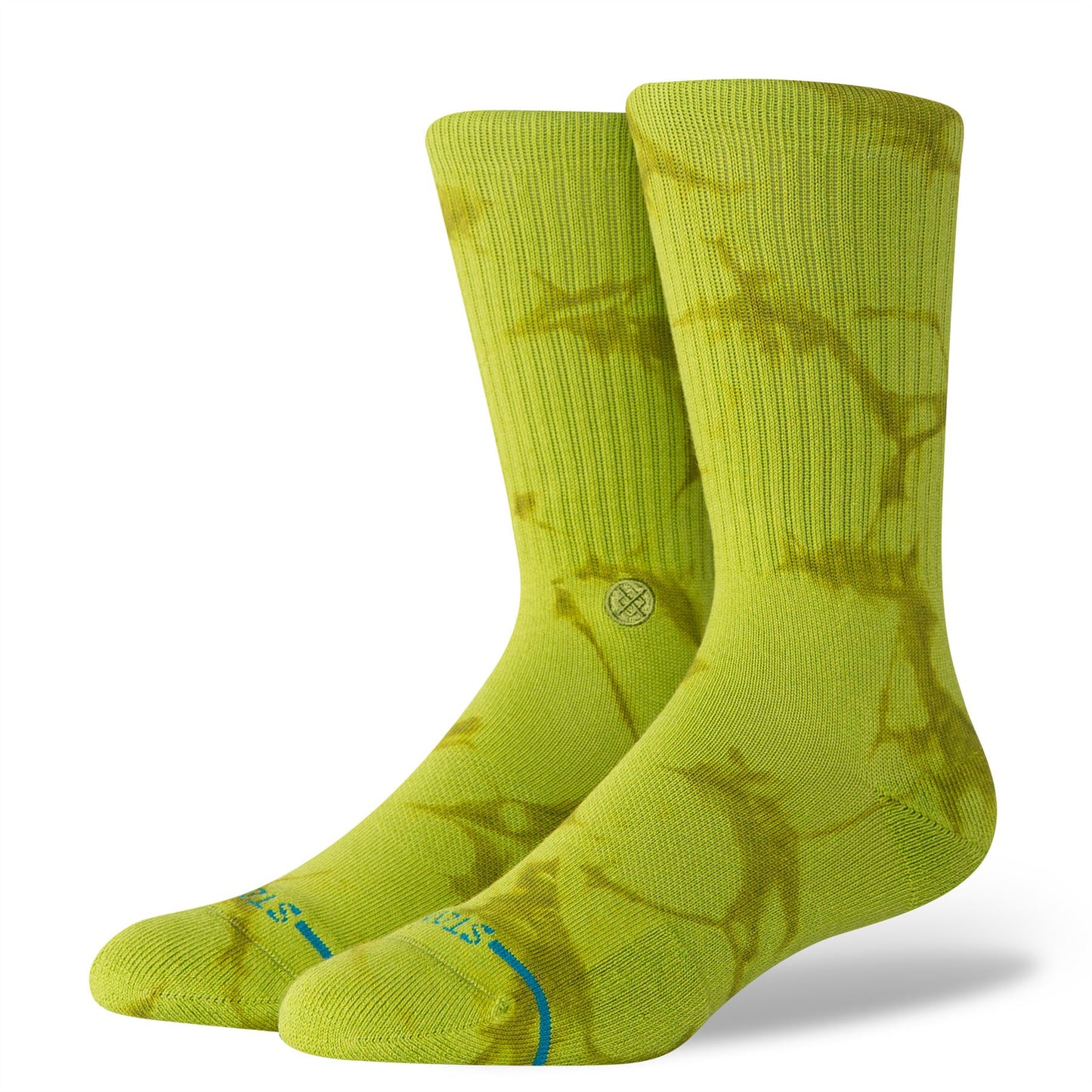 Icon Dye Green Stance Men's Crew Socks
