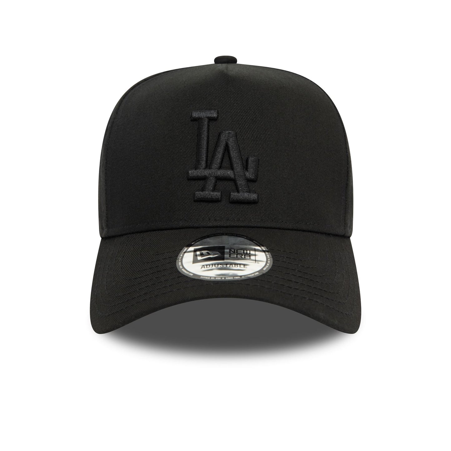 New Era Mens Monochrome E-Frame Cap ~ LA Dodgers black