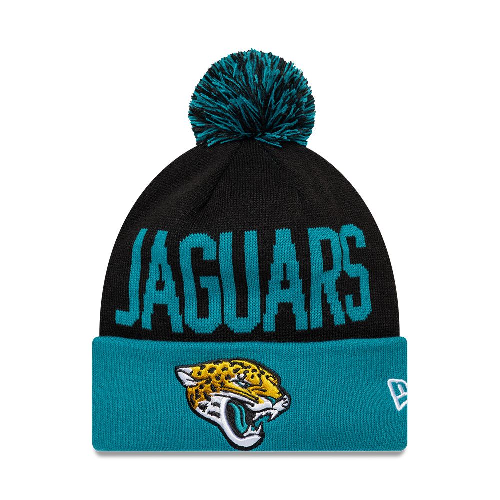 Jacksonville Jaguars NFL London Games Cuff Knit Beanie Black