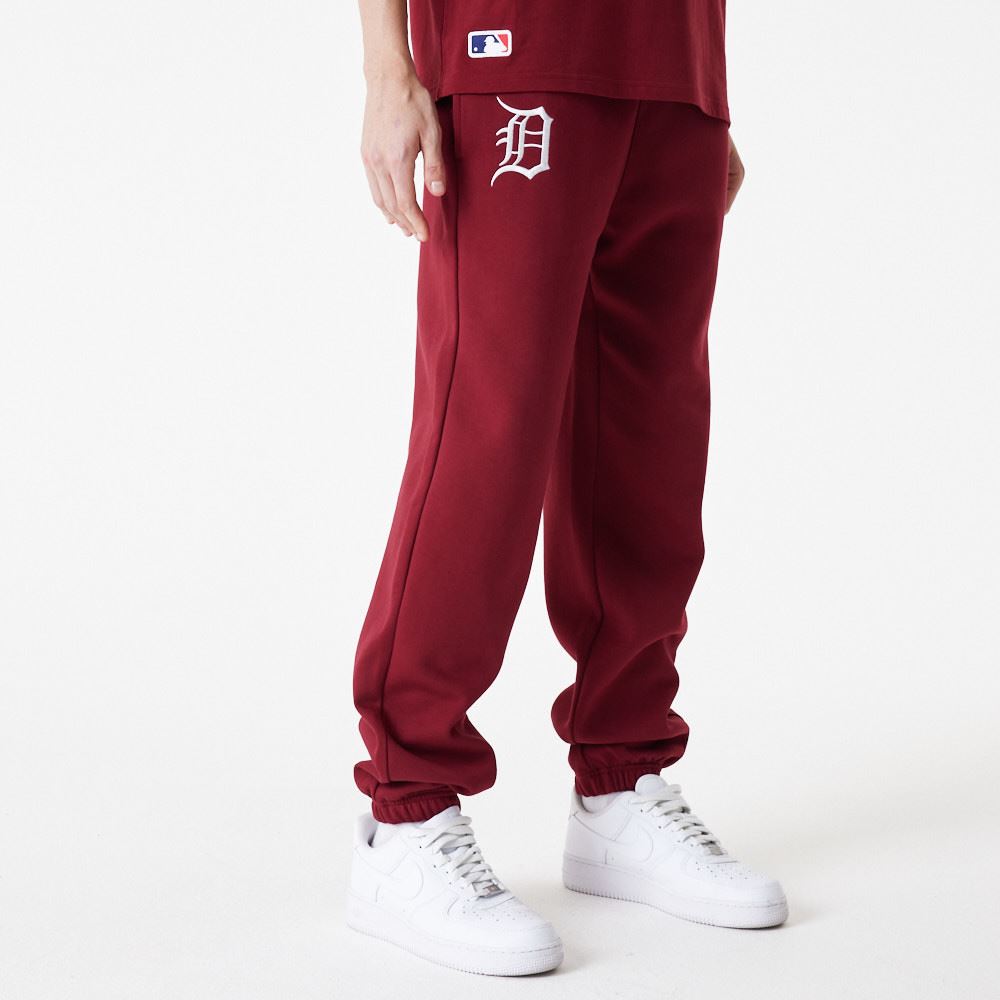 New Era Mens League Essential Jogger ~Detroit Tigers cardinal