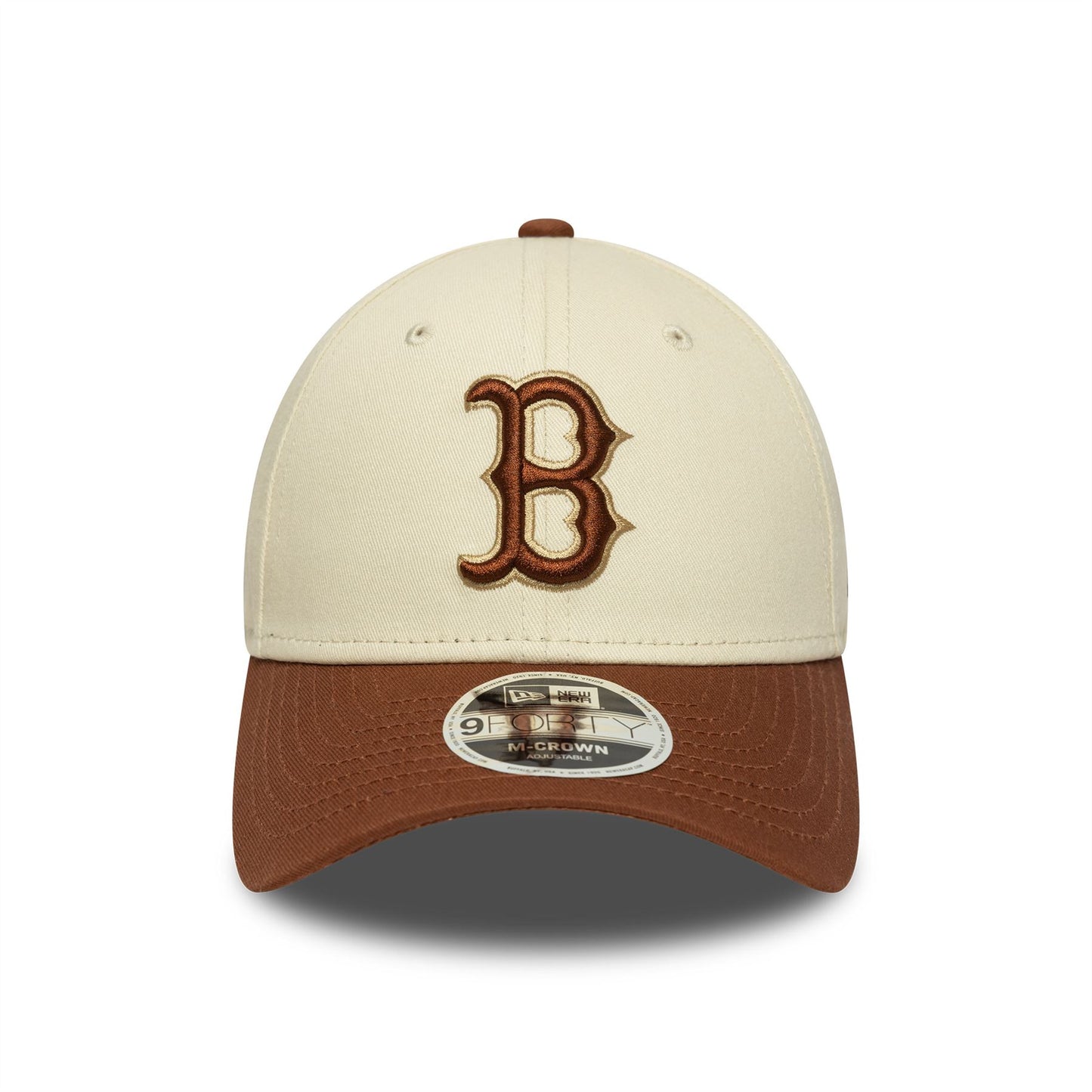 Boston Red Sox Colour Block Cream 9FORTY M-Crown Adjustable Cap