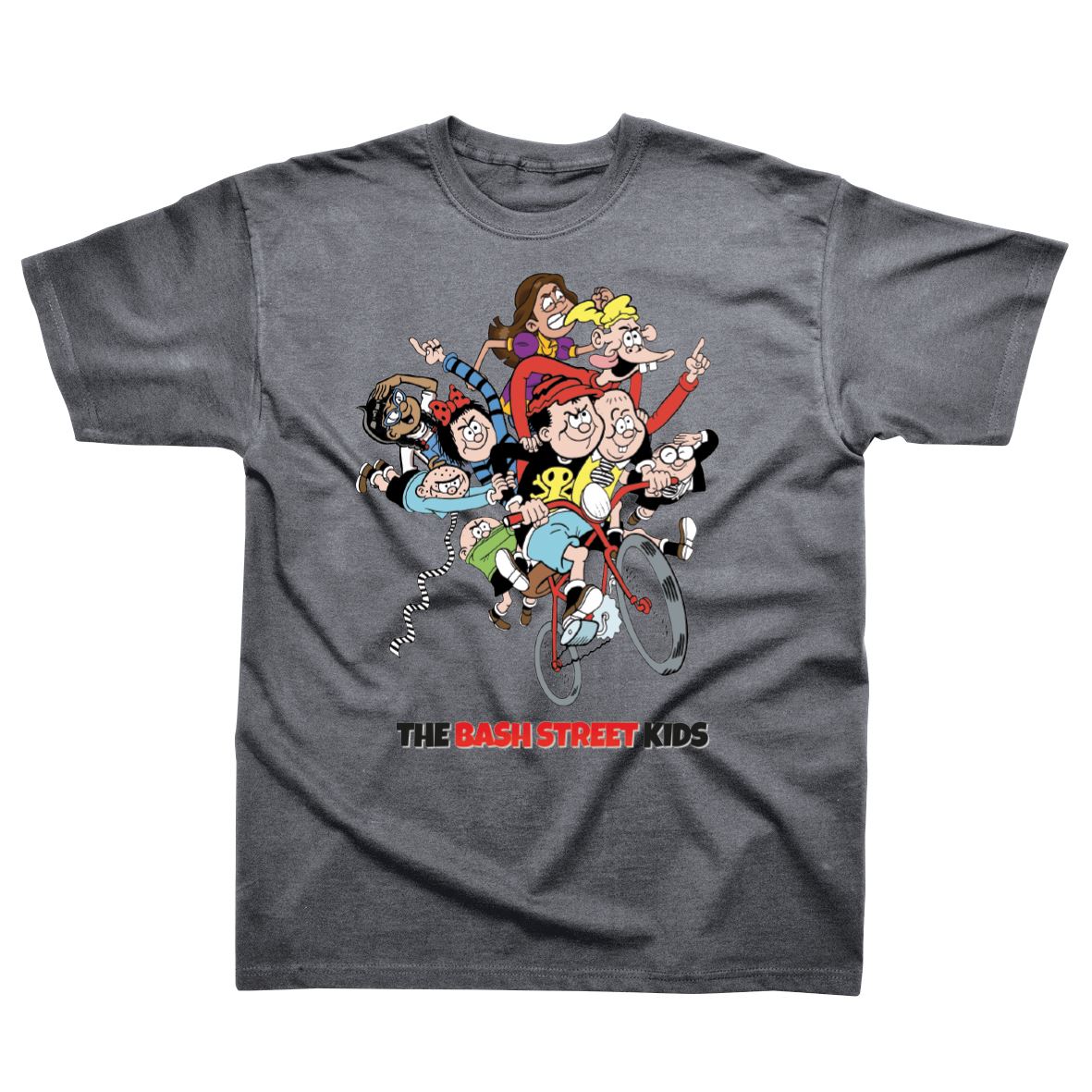 Bash Street Kids tshirt mens short sleeve grey