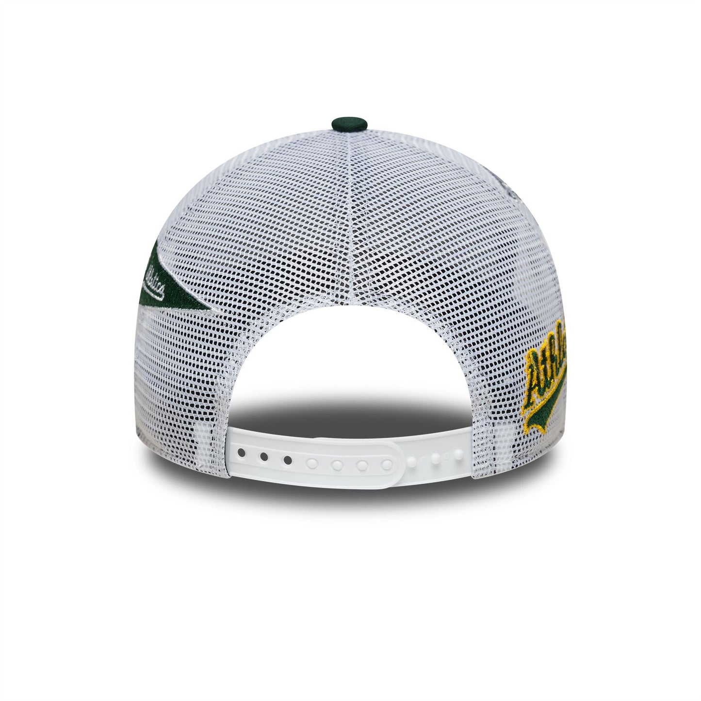 Oakland Athletics Cap Trucker Adjustable Unisex MLB Multi Patch 9Forty A-Frame Green