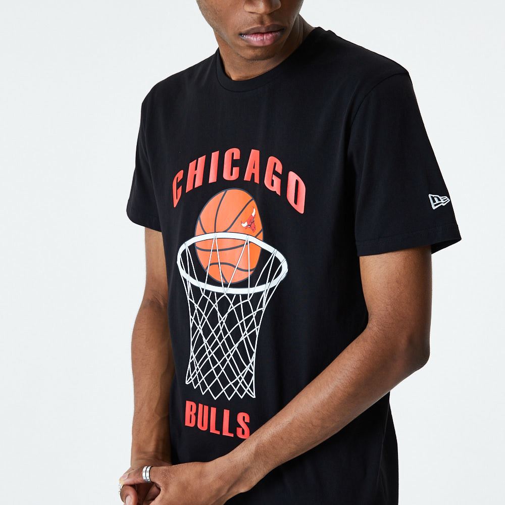 New Era NBA Basketball T-Shirt ~ Chicago Bulls