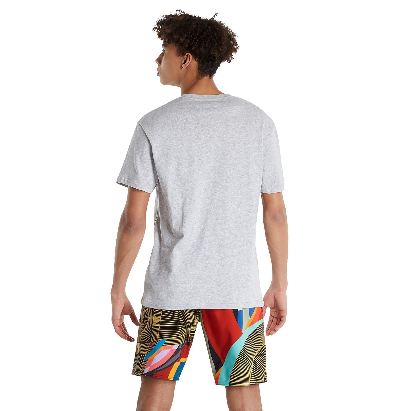 Volcom Men's Crew Neck T-Shirt ~ Crisp Stone heather grey