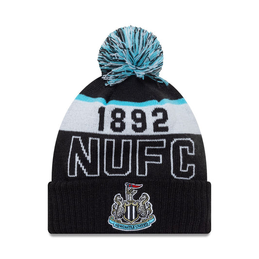 Newcastle United FC Black Sport Knit Beanie Hat