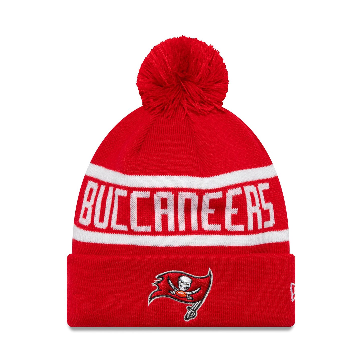 Tampa Bay Buccaneers Official Team Colour NFL Jake Knit Beanie Hat